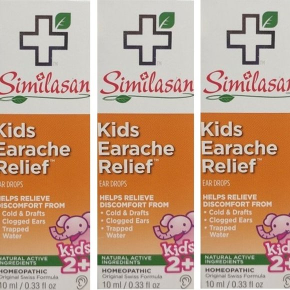 3 PACK Similasan Kids Earache Relief Ear Drops Homeopathic 0.33oz  3/2027 - Picture 1 of 1
